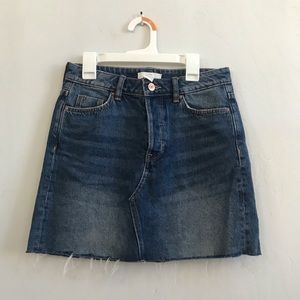 Blue Denim Skirt